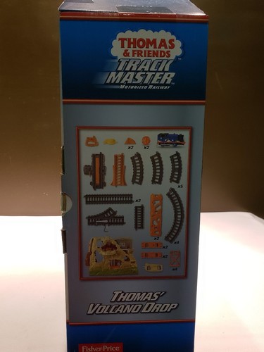 Fisher Price New Trackmaster Thomas & Friends Volcano Drop Set
