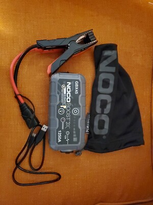 NOCO Boost X UltraSafe 12V Lithium Jump Starter 1250 Amp GBX45