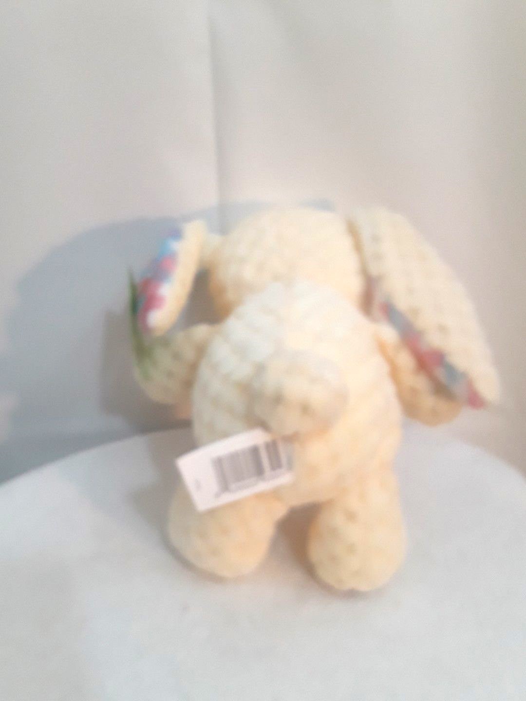 happy go fluffy Plush Bunny Rabbit Cream 9