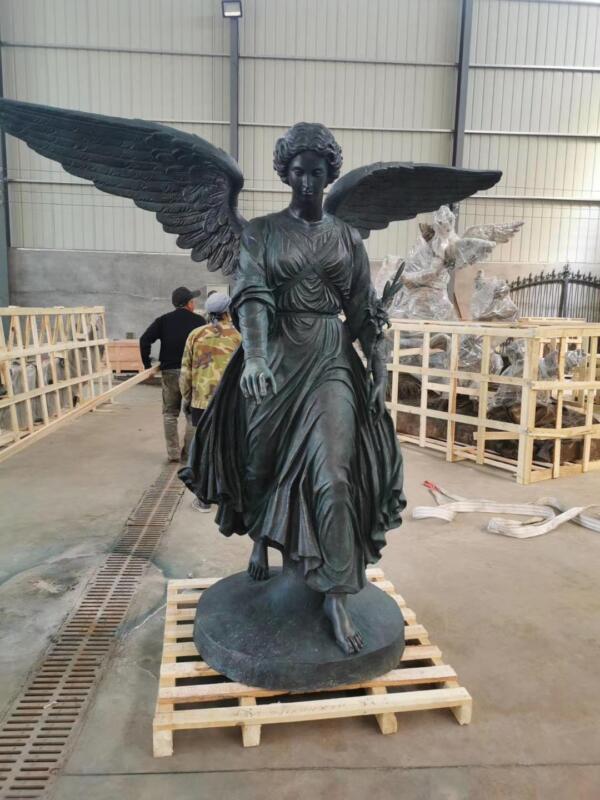 Incredible  Bronze Estate Bethesda Statue - Nmb44