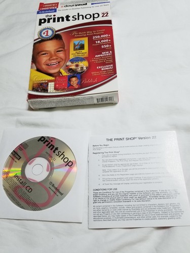 The Print Shop version 22 By Broderbund