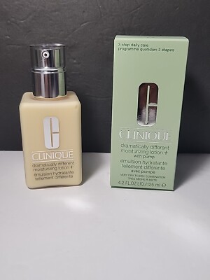 Clinique Dramatically Different 4.2oz Moisturizing Lotion with Pump NIB 