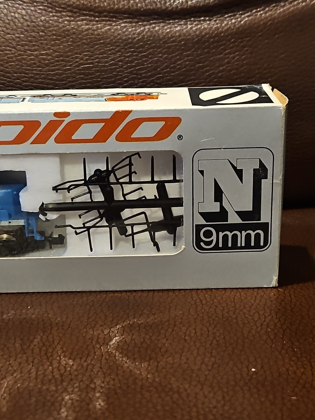 VINTAGE GERMAN ARNOLD RAPIDO BLUE #0273G - Locomotive, Diesel, N SCALE 9mm