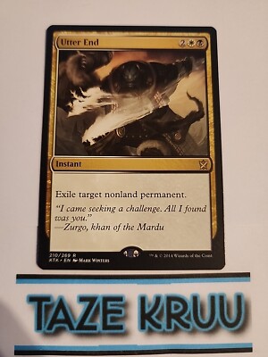 Utter End Khans of Tarkir Near Mint Mtg
