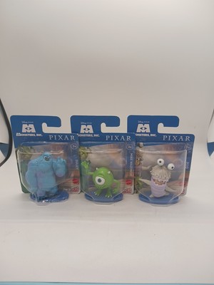 Pixar Monsters Inc Boo Sully Mike Randall Roz mini fig micro collection (A)
