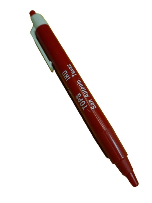 TOPS IRD Weight Loss Pen San Antonio TX   1985 Pen Advertising