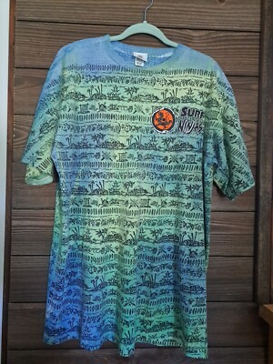 Surf Ninjas 1993 RARE Vintage New Line Home Video T-Shirt Rob Schneider 