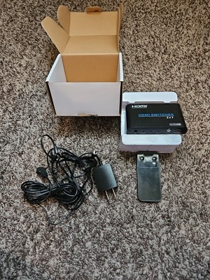 Blackbird 4K 2x1 HDMI 2.0 Switch, HDR, HDCP 2.2, 4K@60Hz
