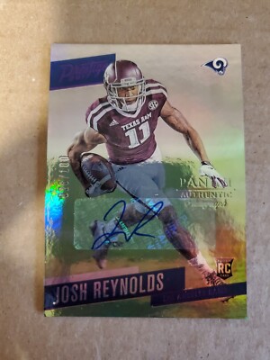 2017 Prestige Rookie Xtra Point Purple  Josh Reynolds Auto /100 Rams !!