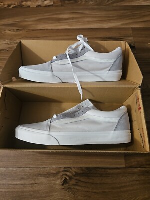 Vans Old Skool Sneakers Color Block Grey/Multi Skate Shoes Mens Size 11!! 