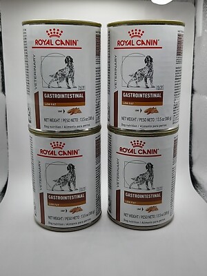 Royal Canin Low Fat Diet Gastro Intestinal Loaf Canned Wet Dog Food (4 CANS)