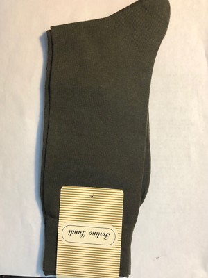 Men's High Quality Solid Color Dress Socks One Size 10~13 
