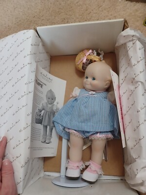 The Danbury Mint Kewpie Porcelain Collector Doll  12'' NIB C.O.A. 1997