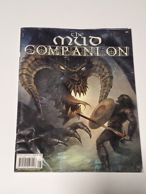 Multi-User Dungeon MUD Companion Magazine Aug 2001 Issue 1 Rare RPG