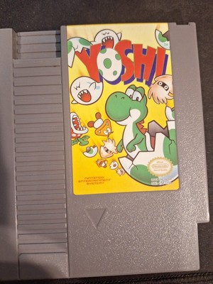 YOSHI (Nintendo Entertainment System, 1992) NES Cartridge 