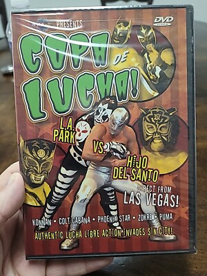 NWA Copa De Lucha ( 2007 DVD, Luchador Pro Wrestling, Las Vegas ) rare oop New