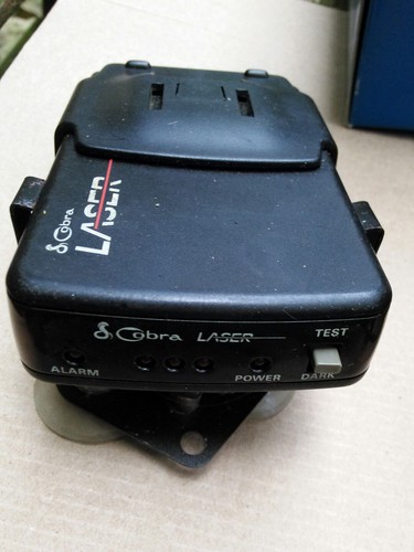 Lot of 3 Vintage  - COBRA RADAR DETECTORS - 2 Trapshooters & a Laser