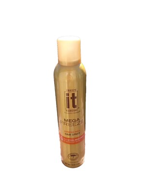 FREEZE IT FREEZE FRAME HAIR CARE  MEGA FREEZE EXTREME 24hr  HOLD HAIR SPRAY 10OZ