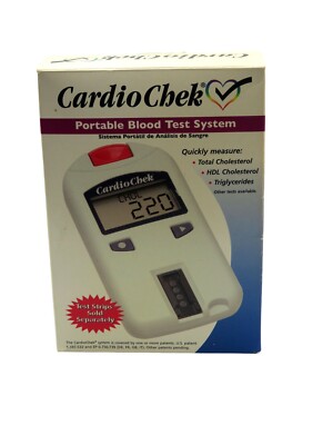 CardioChek Portable Blood Test System Cholesterol Testing