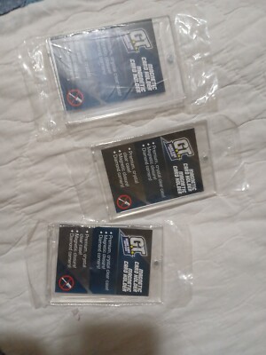 Magnetic Card Holder (One Touch) Fits up to 35pt Cards! 3 Pack