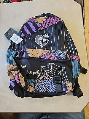 Disney The Nightmare Before Christmas Jack and Sally Unisex 18'' Laptop Backpack