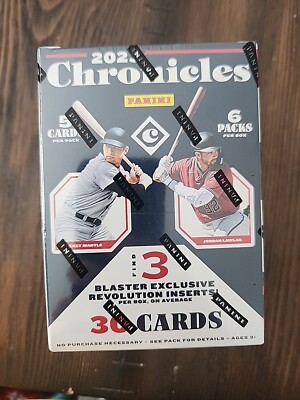 2023 Panini Chronicles Baseball Blaster Box 30 Cards New Ships FREE
