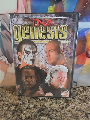 TNA GENESIS 2007 wrestling dvd Kurt Angle Vs Sting Vs Booker T Vs Kevin Nash Wwe