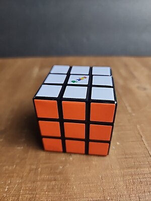Rubik's Cube Lid Storage Tin 2'' x 2'' Square Container Box Metal Small