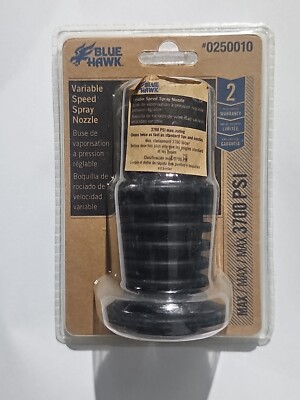 Blue Hawk Adjustable Pressure Washer Nozzle-Max 3700 PSI-250010-Combo Ship