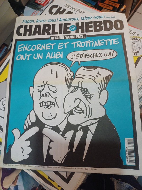 Charlie Hebdo 277 De 1997 - Encornet Et Trotinette Ont Un Alibi