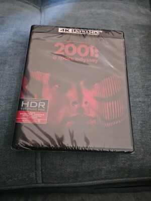 2001: A Space Odyssey [New 4K UHD Blu-ray] 4K Mastering, Brand New  Sealed