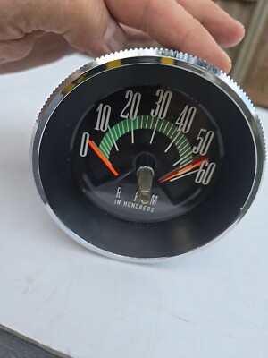 1963-1965 Oldsmobile Starfire Jetstar Center Console Tachometer Tach 442 Cutlass