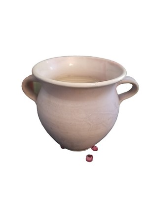 NC Pottery, Nancy Redman Pink Pottery Vase, 6 1/4'' Tall