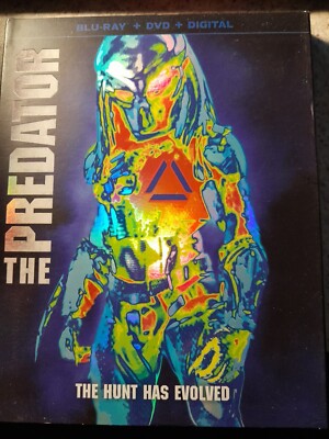 The Predator [Blu-ray+DVD+Digital] BRAND NEW!!  With 36 Page Book