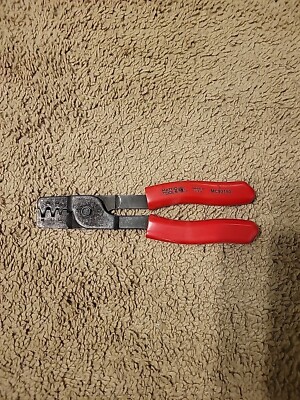 Matco Tools MC93150 Open Barrel Wire Terminal Crimpers Red Grips