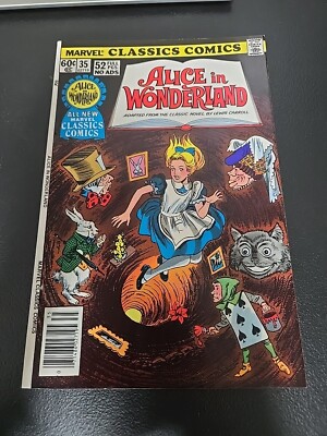 MARCEL CLASSICS COMICS ALICE IN WONDERLAND #35 (UNCIRCULATED COPY)