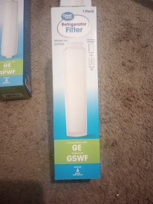 Great Value Refrigerator Replacement Water Filter for GE GSWF & Kenmore 46-9914