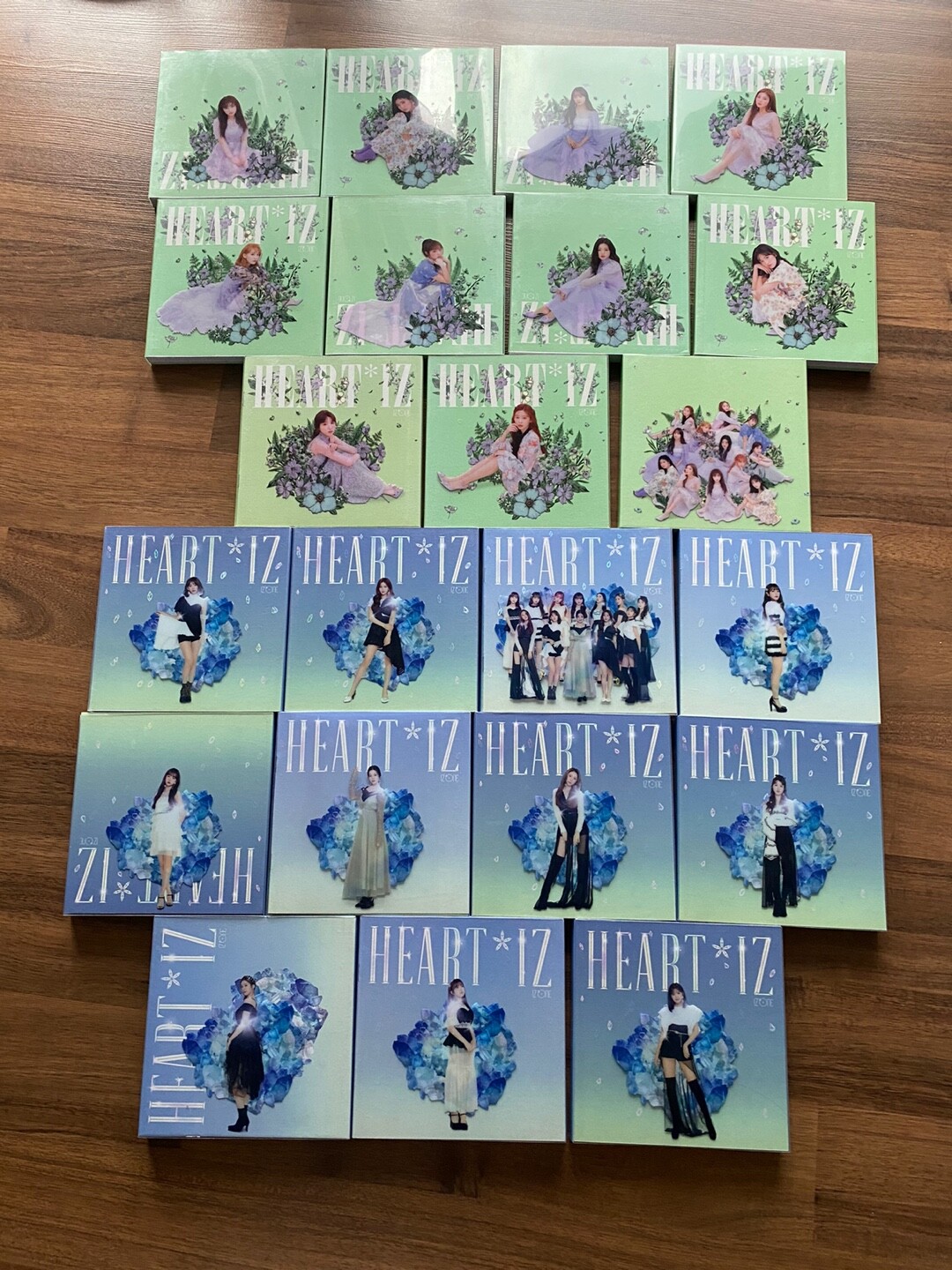 チャン・ウォニョン直筆サイン入り IZ*ONE HEART*IZ CD アルバム