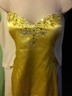 Night Time. Division of Forever Yours  Canary Yellow  Sweetheart Gown Size 20