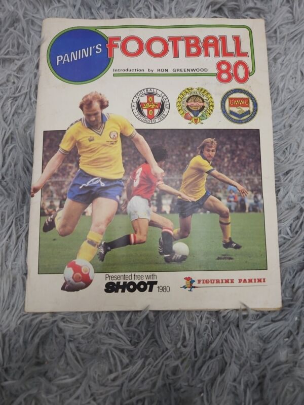 1980 80 Panini Football Sticker Album 100% Complete Full Set Division One 