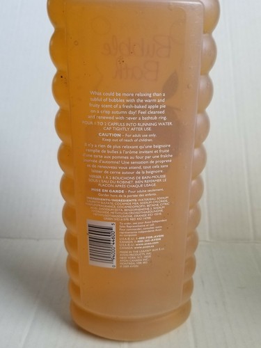 Set of 2 New Avon Bubble Bath Hot Apple Pie 24oz Sealed Discontinued