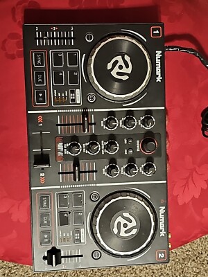 Numark Party Mix DJ Controller with Built-In Light Show, Untested, FAST SHIPPING