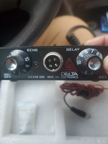 DELTA EC1 DYNAMIC MIC AMPLIFIER / ECHO CHAMBER w/ ROGER BEEP 4 pin