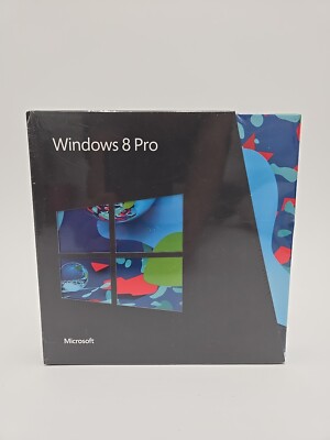 Microsoft Windows 8 Professional WIN PRO 8 32Bit & 64Bit Genuine New Sealed
