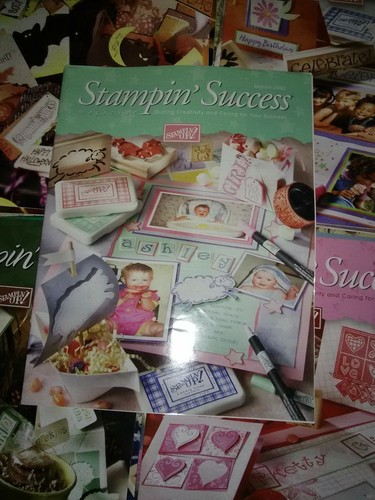 Lot of 13 Stampin' Up! Stampin News