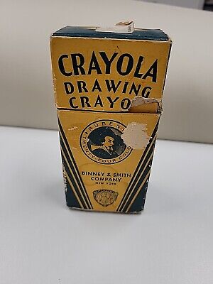 Vintage Crayola Drawing Crayons No 24 - Binney & Smith Company New York