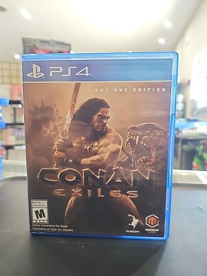 Conan Exiles: Day One Edition PS4 PlayStation 4 + Map - Complete CIB