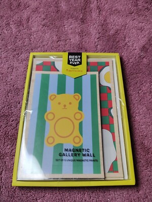 Change The World Best Year Ever Magnetic Gallery Wall Set 5 Magnetic Prints New