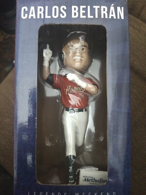 2018 Carlos Beltran Houston Astros Bobblehead Figure