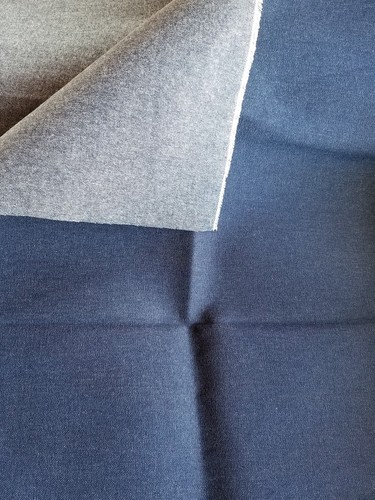 Vintage Denim Fabric 1/2 yard by 60